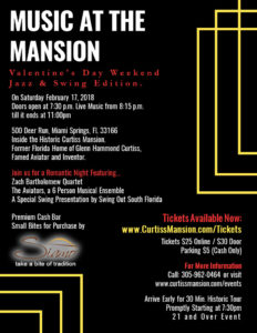 Music at the Mansion St Valentines