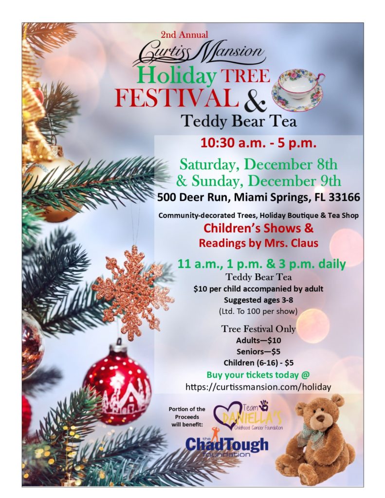Teddy Bear Tea at the Curtiss Mansion