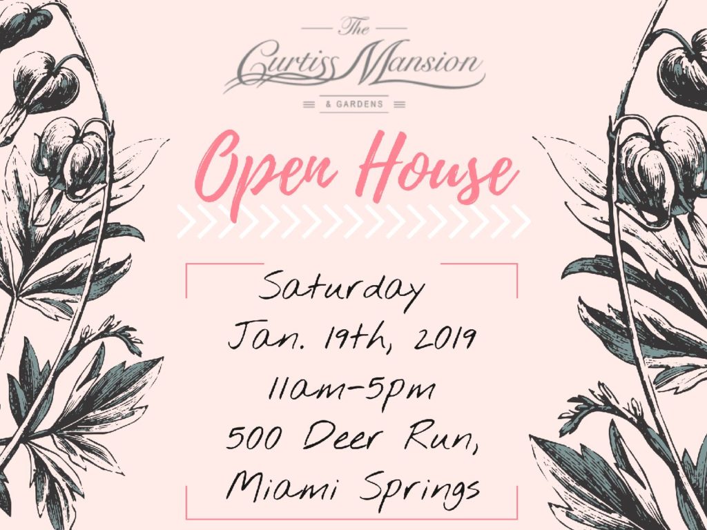 Open House - Curtiss Mansion